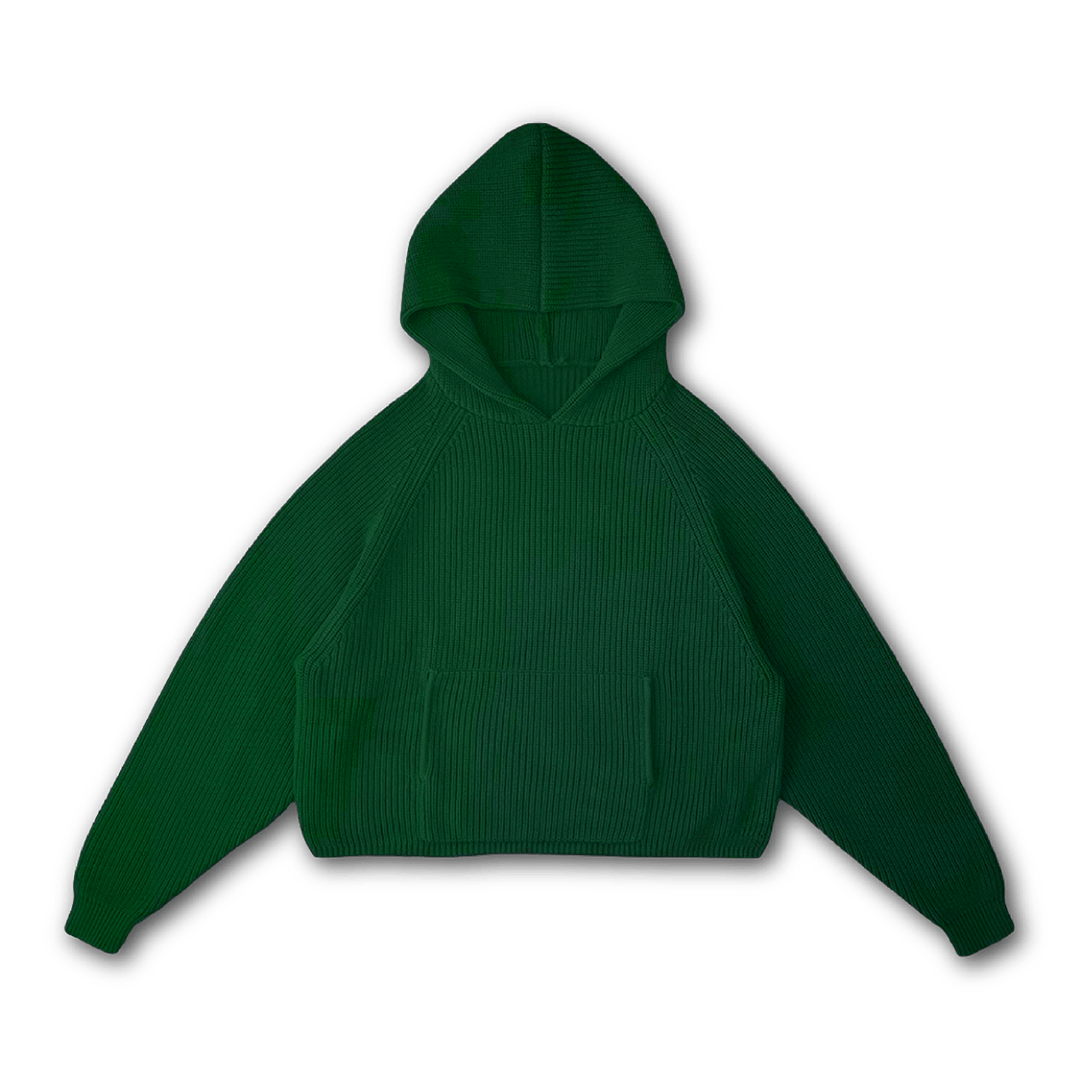 STAR KNIT HOODIE - VWOOLLO