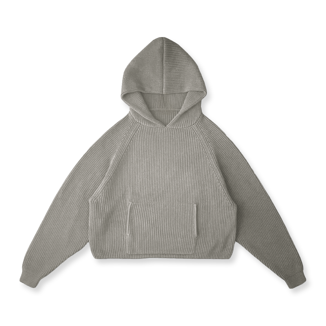 STAR KNIT HOODIE