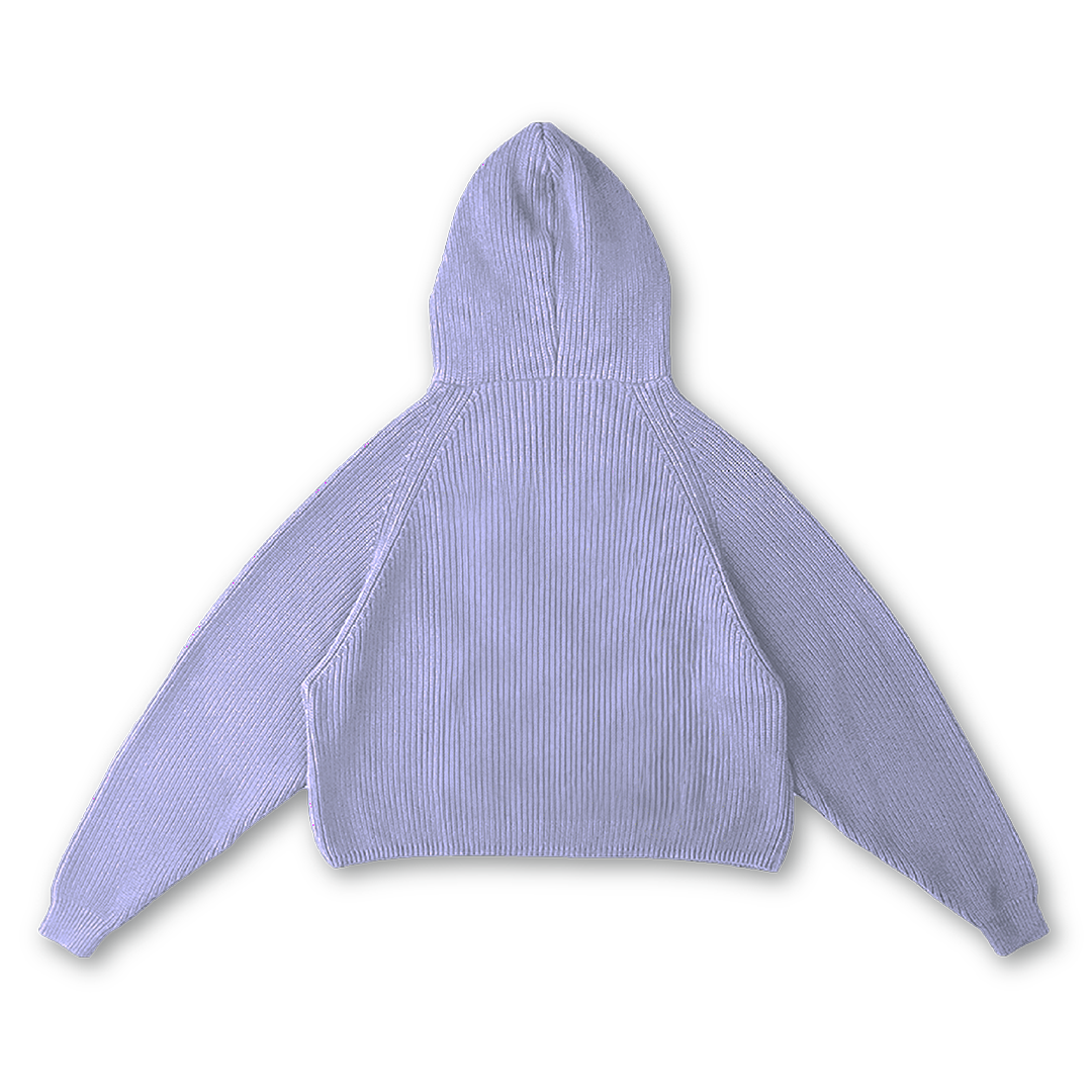 KNIT HOODIE - vwoollo