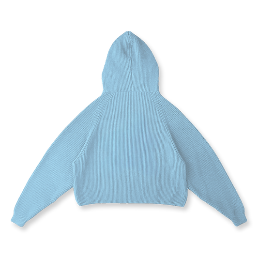 KNIT HOODIE - vwoollo