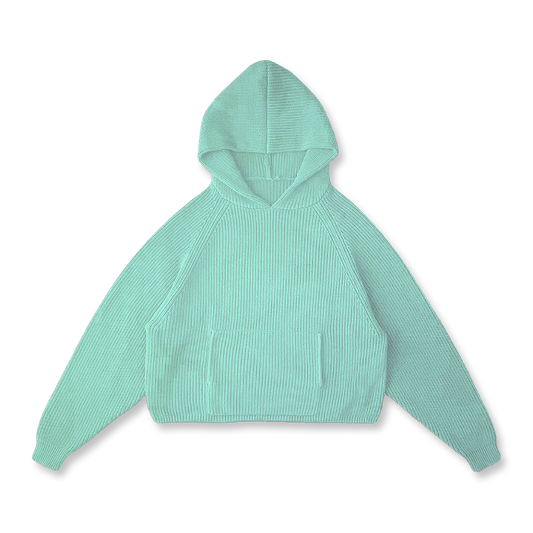 STAR KNIT HOODIE - vwoollo