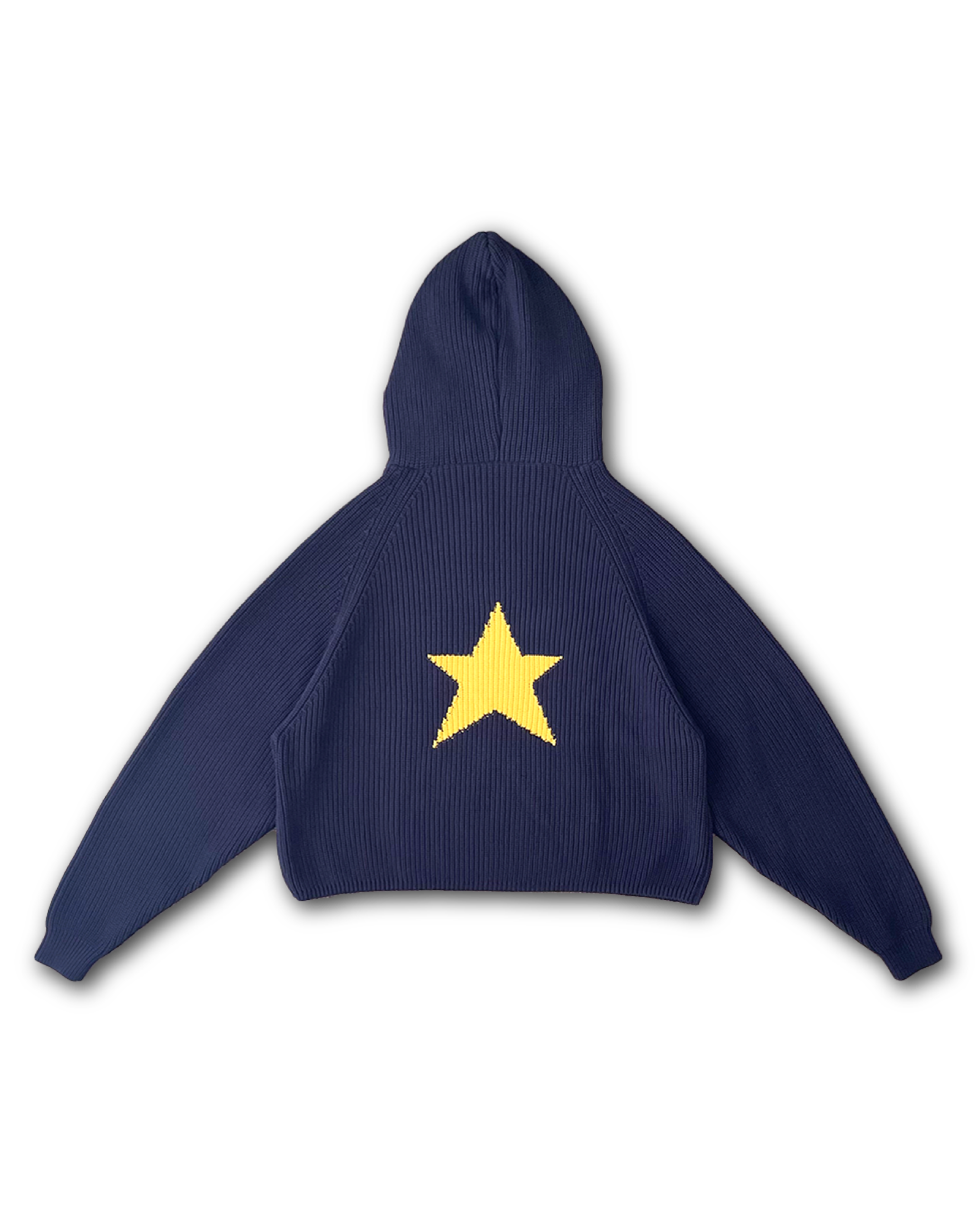 【早い者勝ち】AFB star knit hoodie スター ニット フーディ STAR KNIT ZIP-UP HOODIE