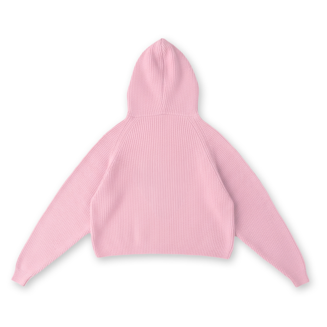 KNIT HOODIE - vwoollo
