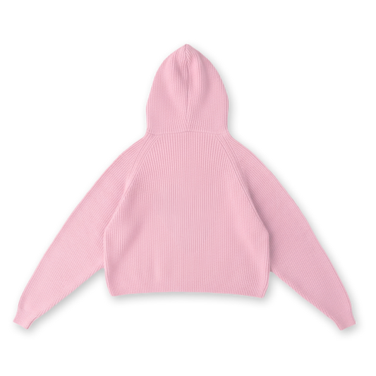 KNIT HOODIE - vwoollo