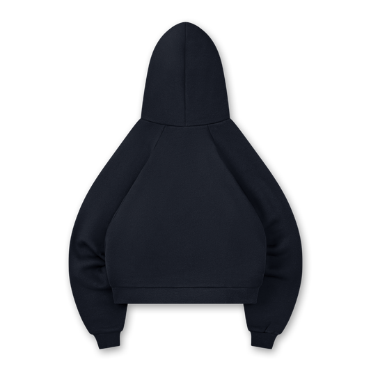 STAR BUTTON HOODIE - vwoollo