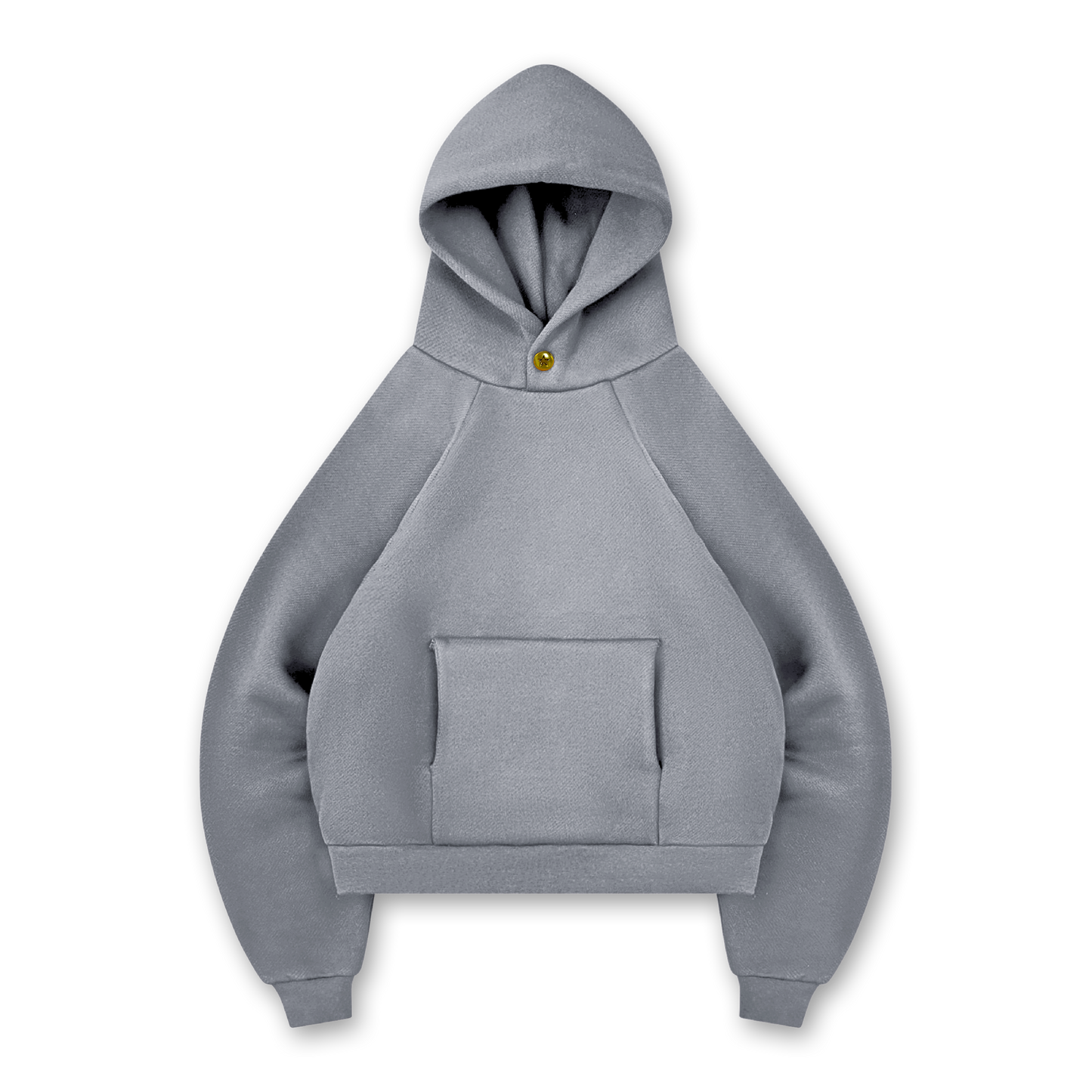 STAR BUTTON HOODIE - vwoollo
