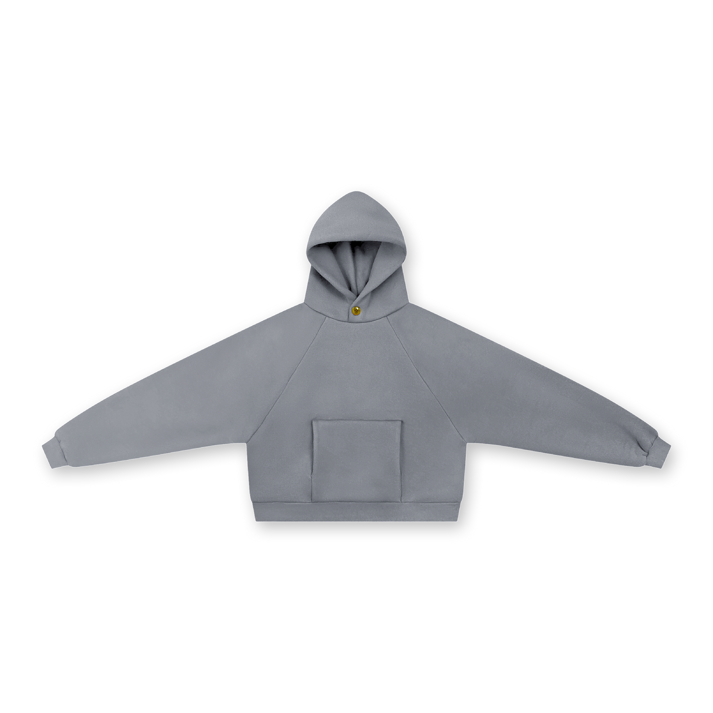 STAR BUTTON HOODIE - vwoollo