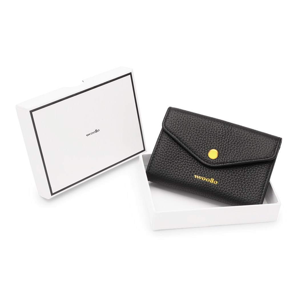 MINI LEATHER WALLET - vwoollo