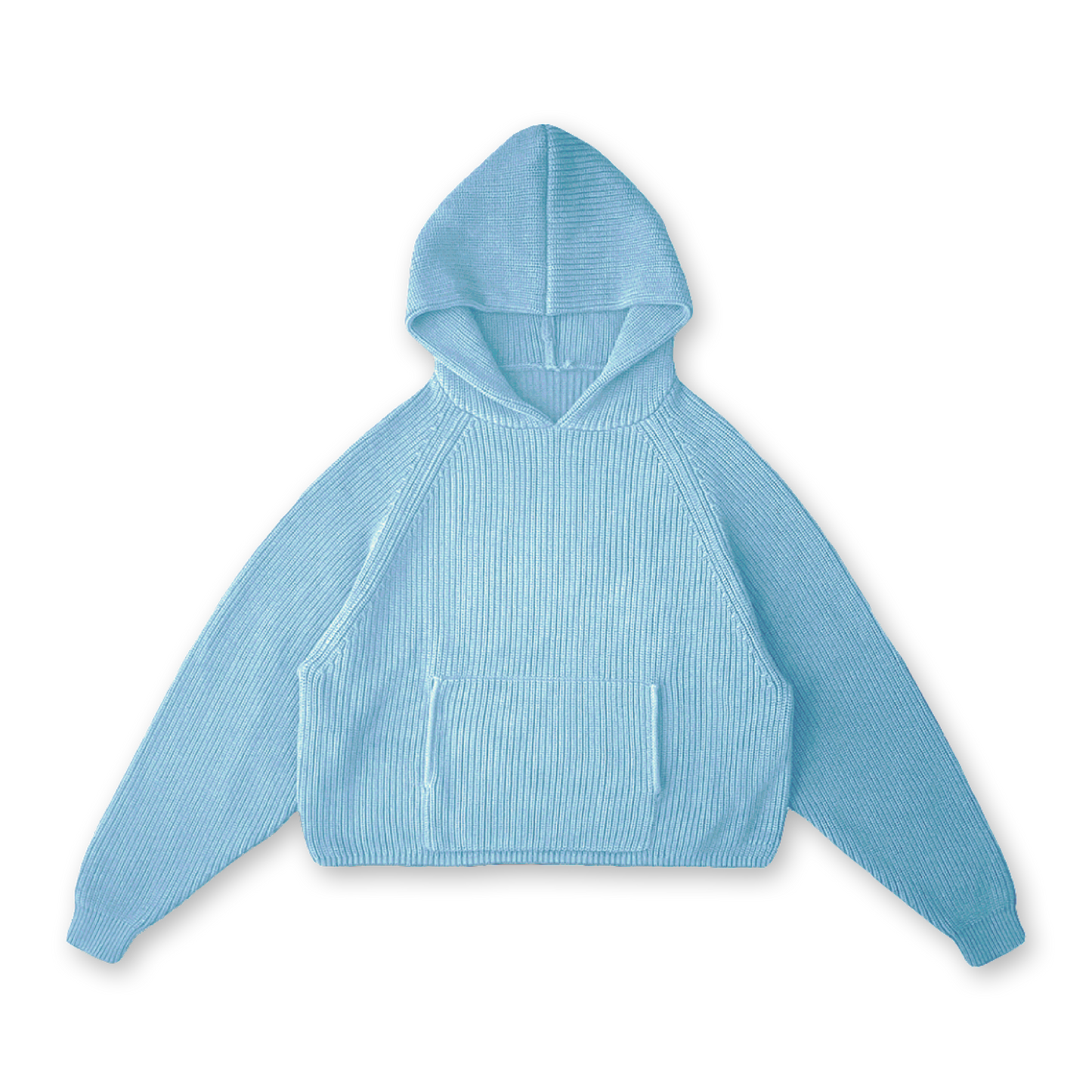 KNIT HOODIE - vwoollo