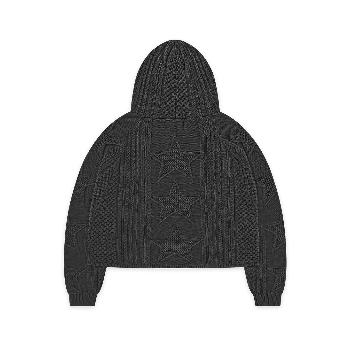 STELLAR KNIT HOODIE - vwoollo