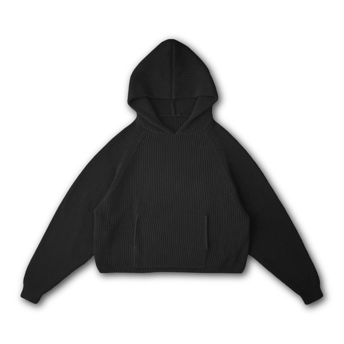 [PRE-ORDER] HEART KNIT HOODIE - vwoollo