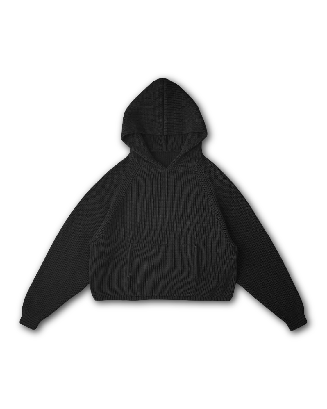 KNIT HOODIE - vwoollo