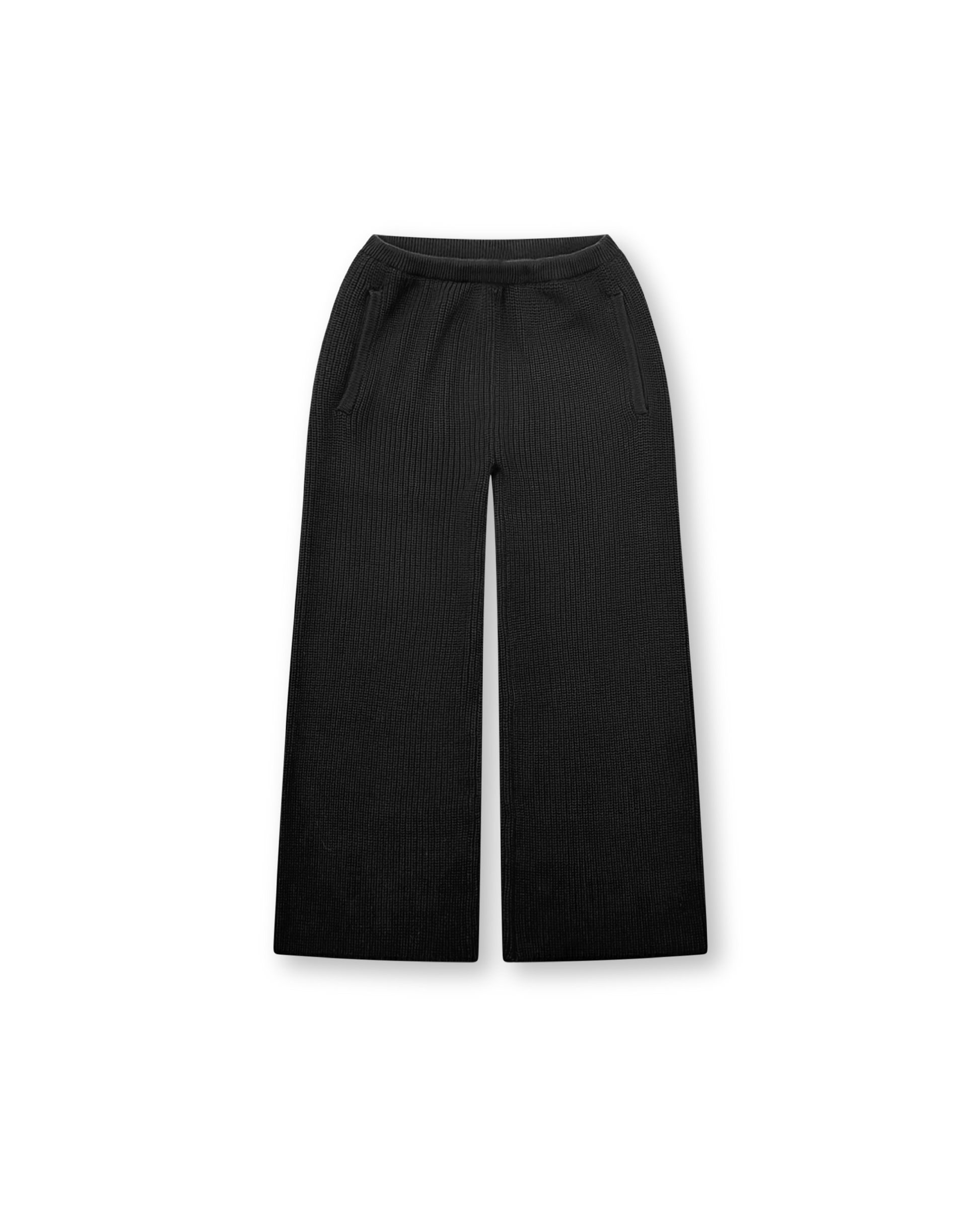 CROPPED KNIT SWEATPANT - vwoollo