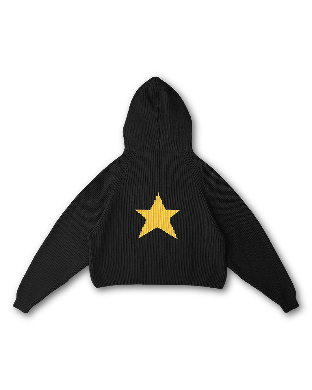 STAR KNIT HOODIE - vwoollo