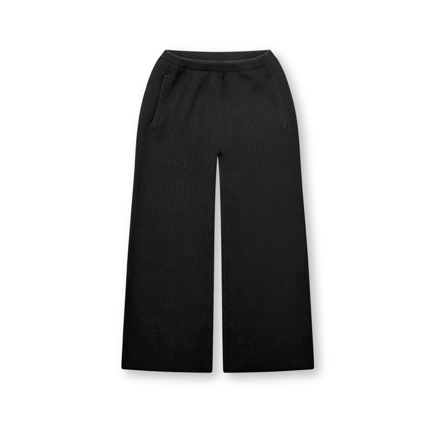 CROPPED KNIT SWEATPANT