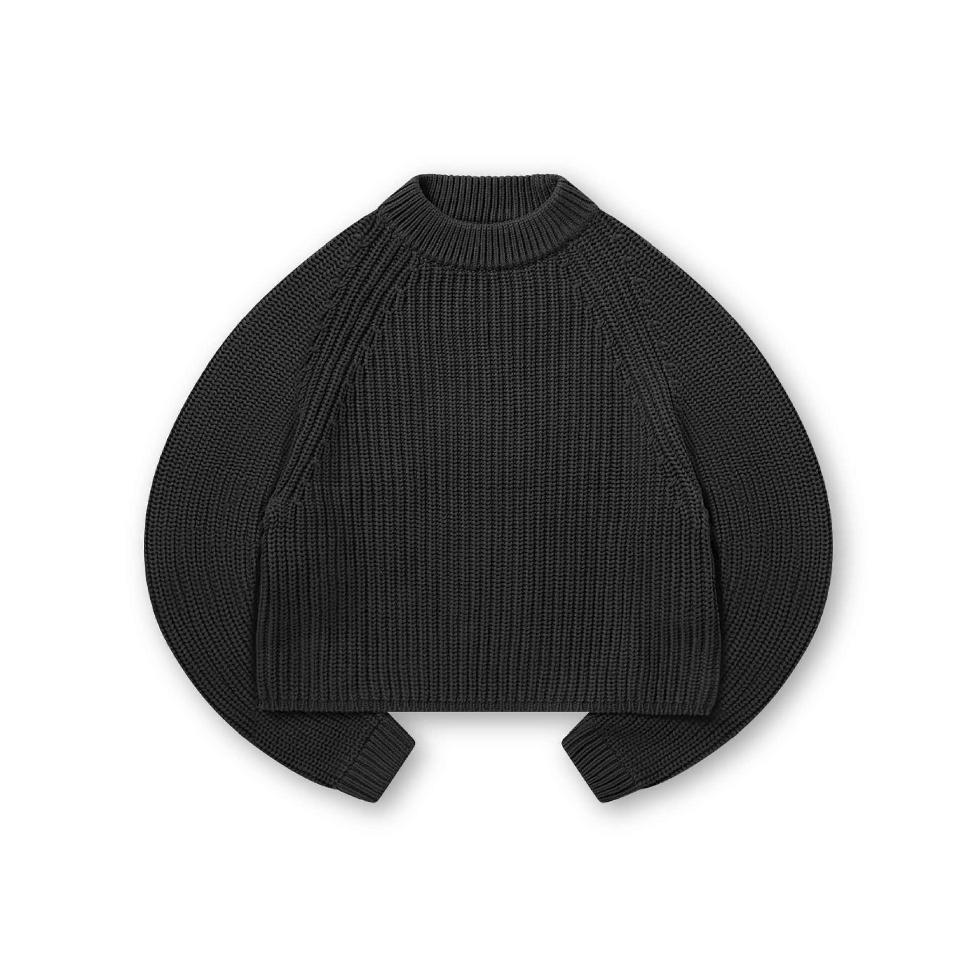 HEAVY KNIT SWEATER - vwoollo