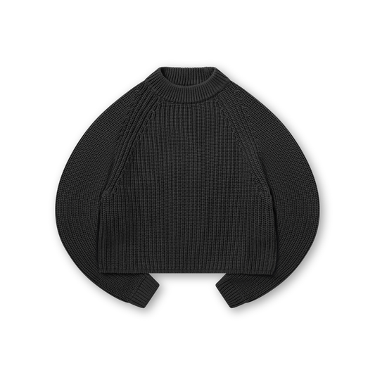 HEAVY KNIT SWEATER - vwoollo