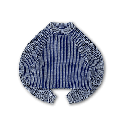 HEAVY KNIT SWEATER - vwoollo