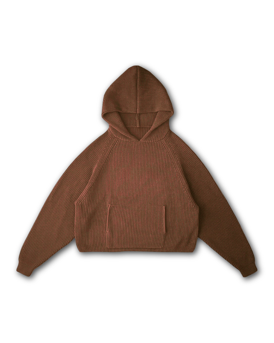 KNIT HOODIE - vwoollo
