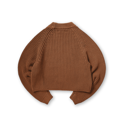 HEAVY KNIT SWEATER - vwoollo