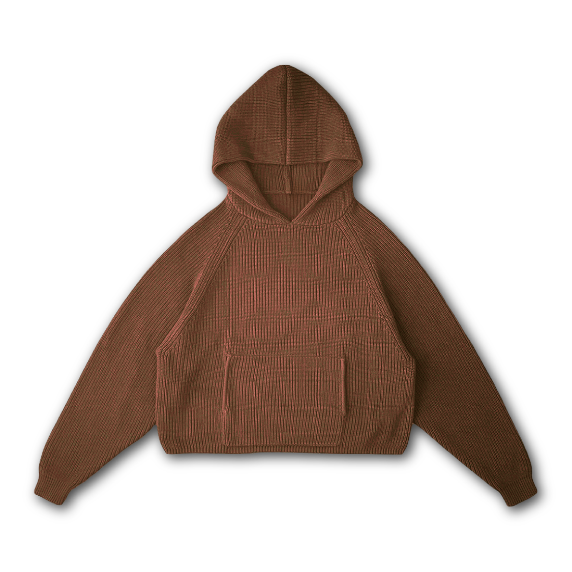 KNIT HOODIE - vwoollo