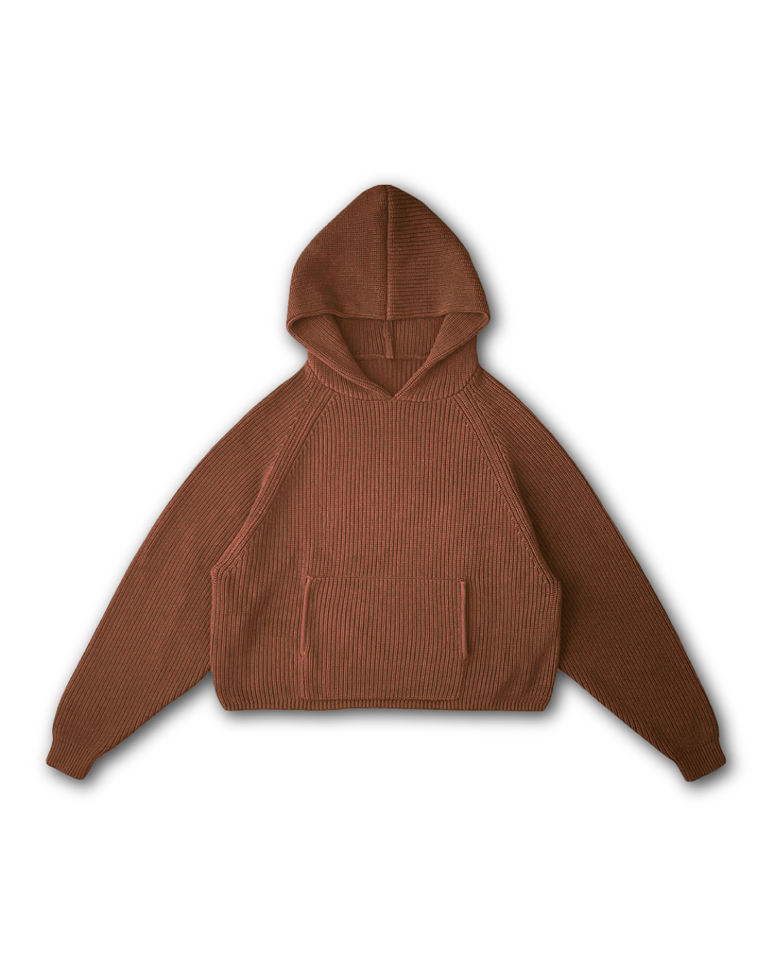 KNIT HOODIE - vwoollo