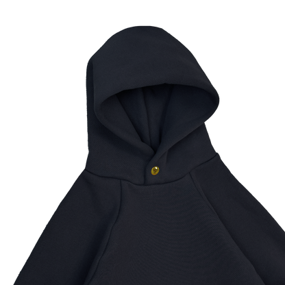 STAR BUTTON HOODIE