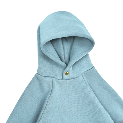 STAR BUTTON HOODIE - vwoollo