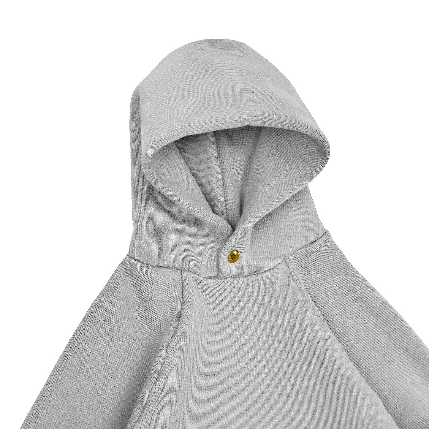 STAR BUTTON HOODIE