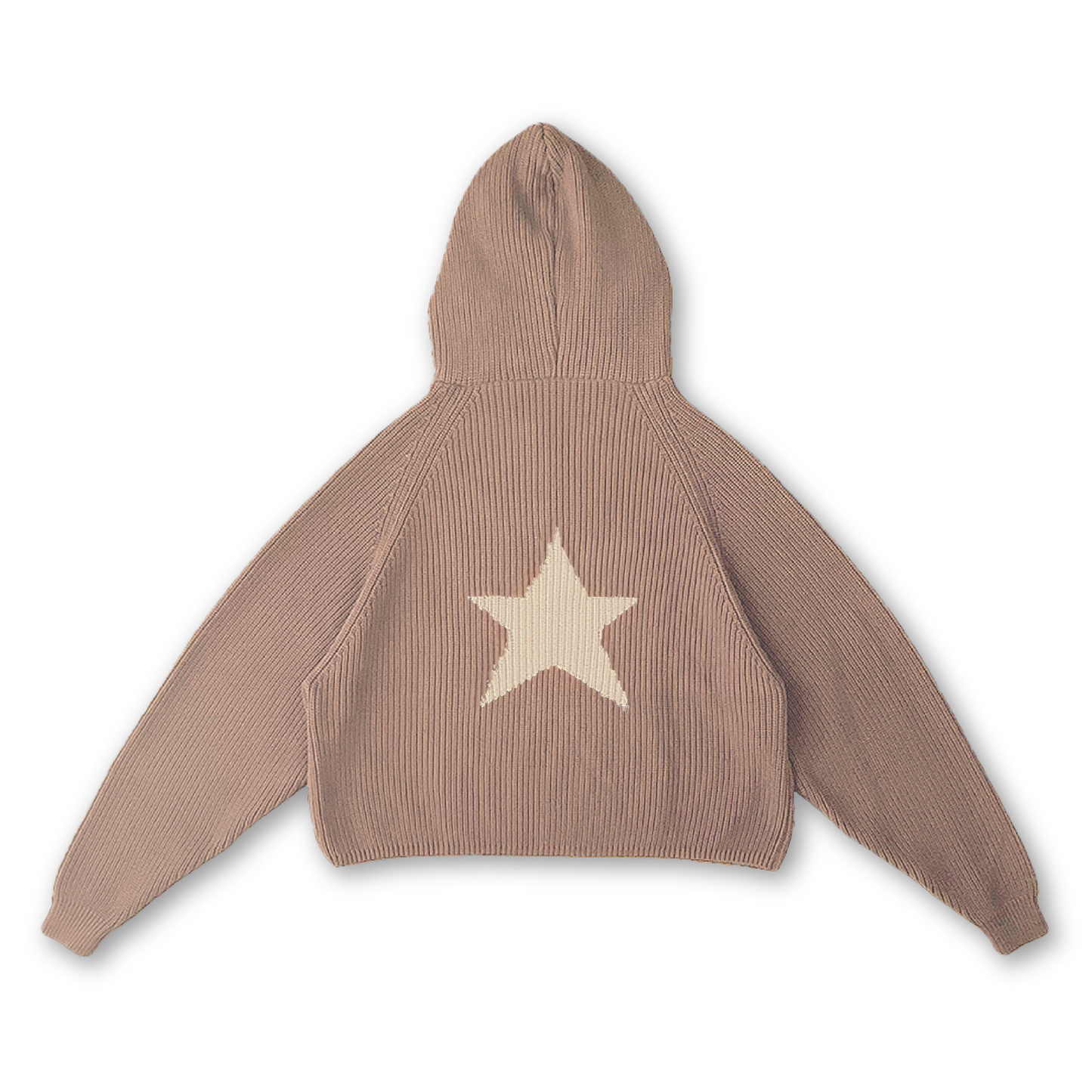STAR KNIT HOODIE - vwoollo