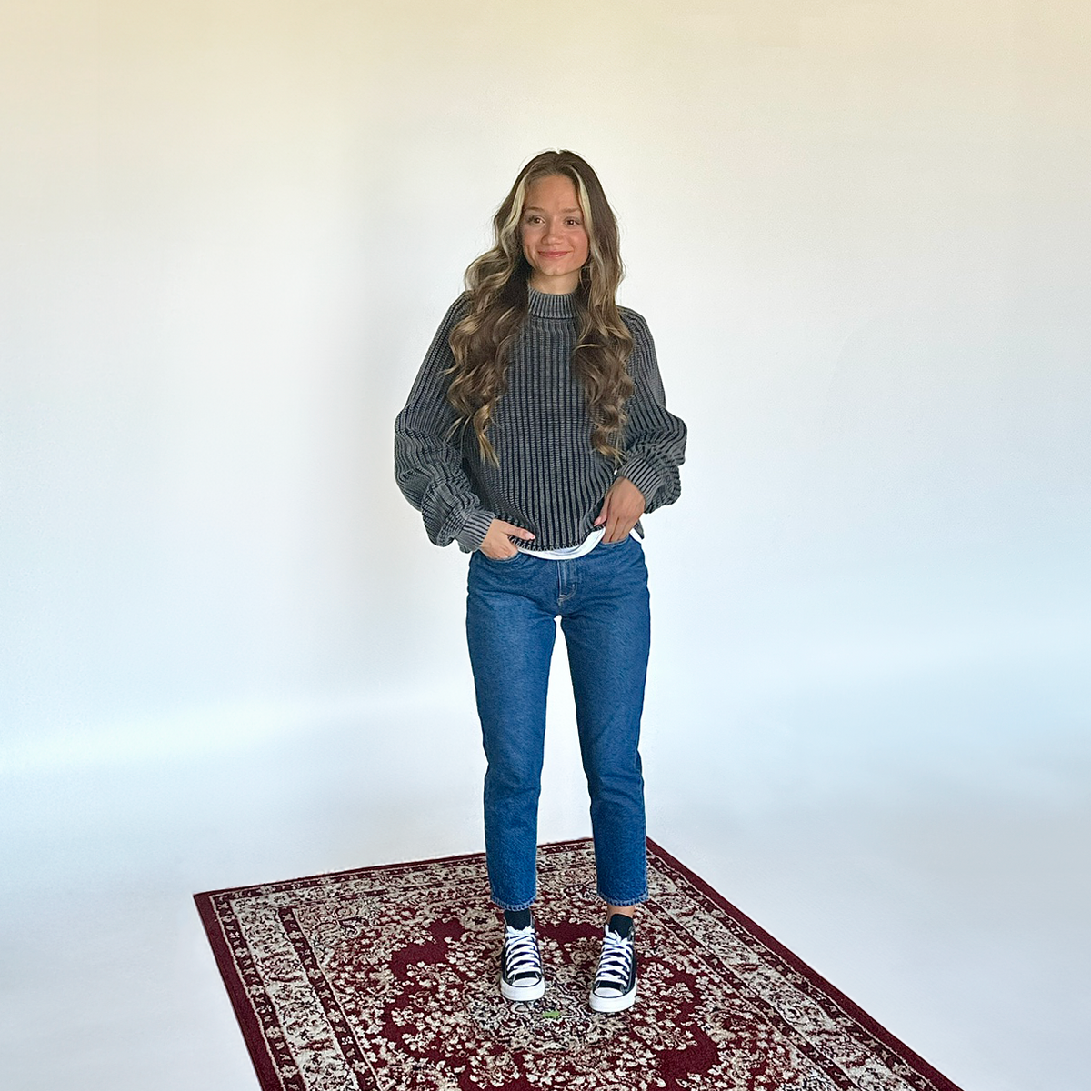HEAVY KNIT SWEATER