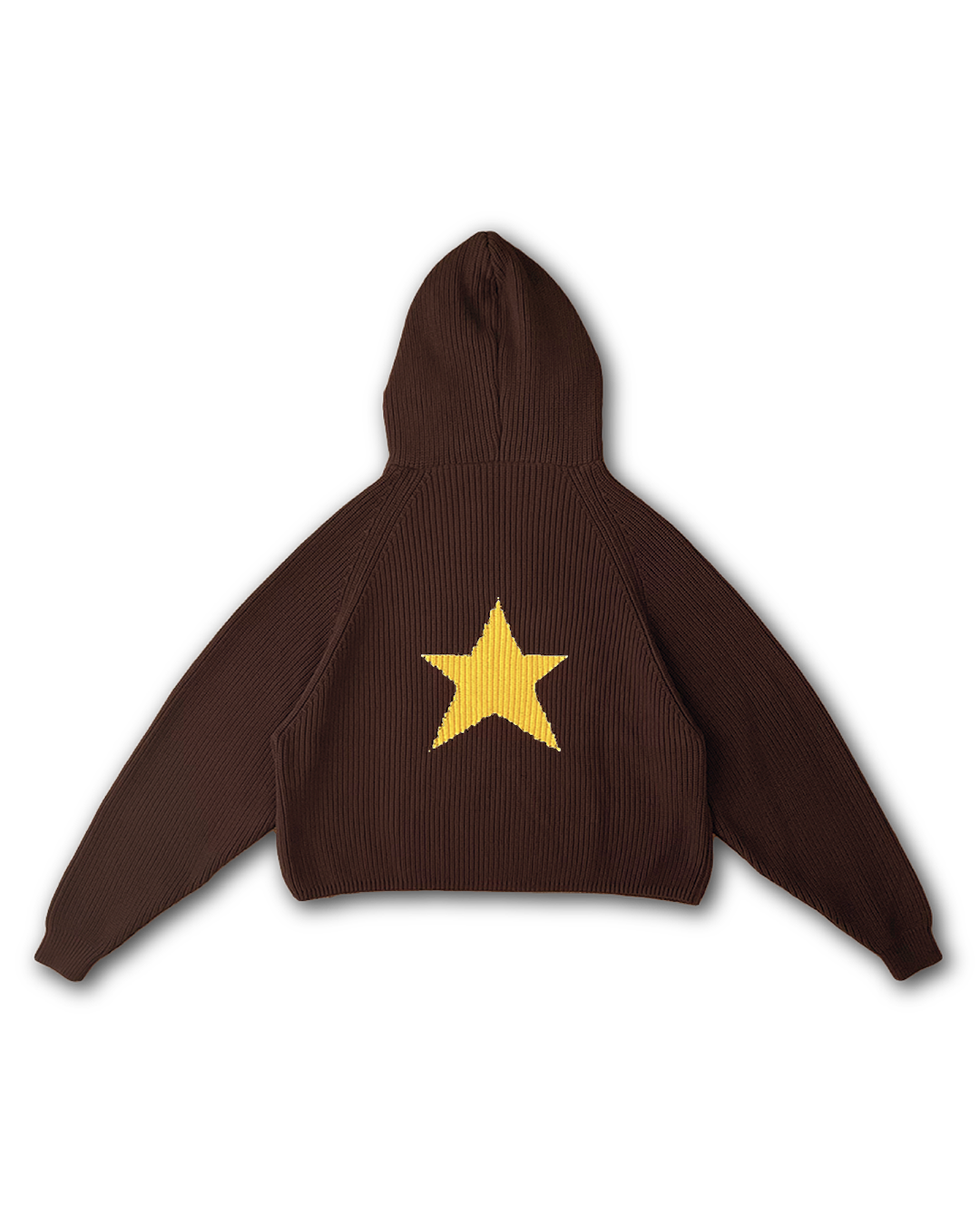 STAR KNIT HOODIE - vwoollo