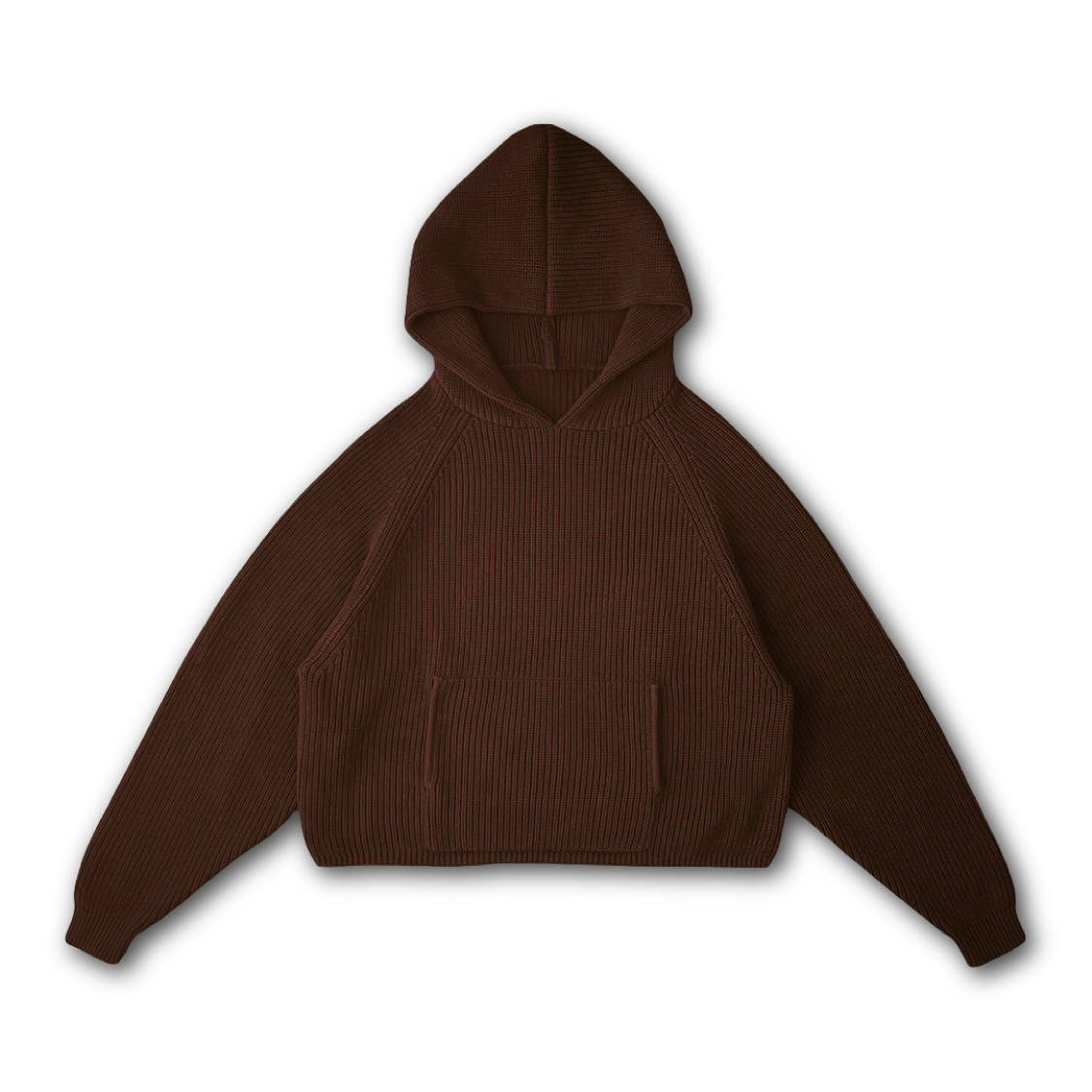 HEART KNIT HOODIE - vwoollo