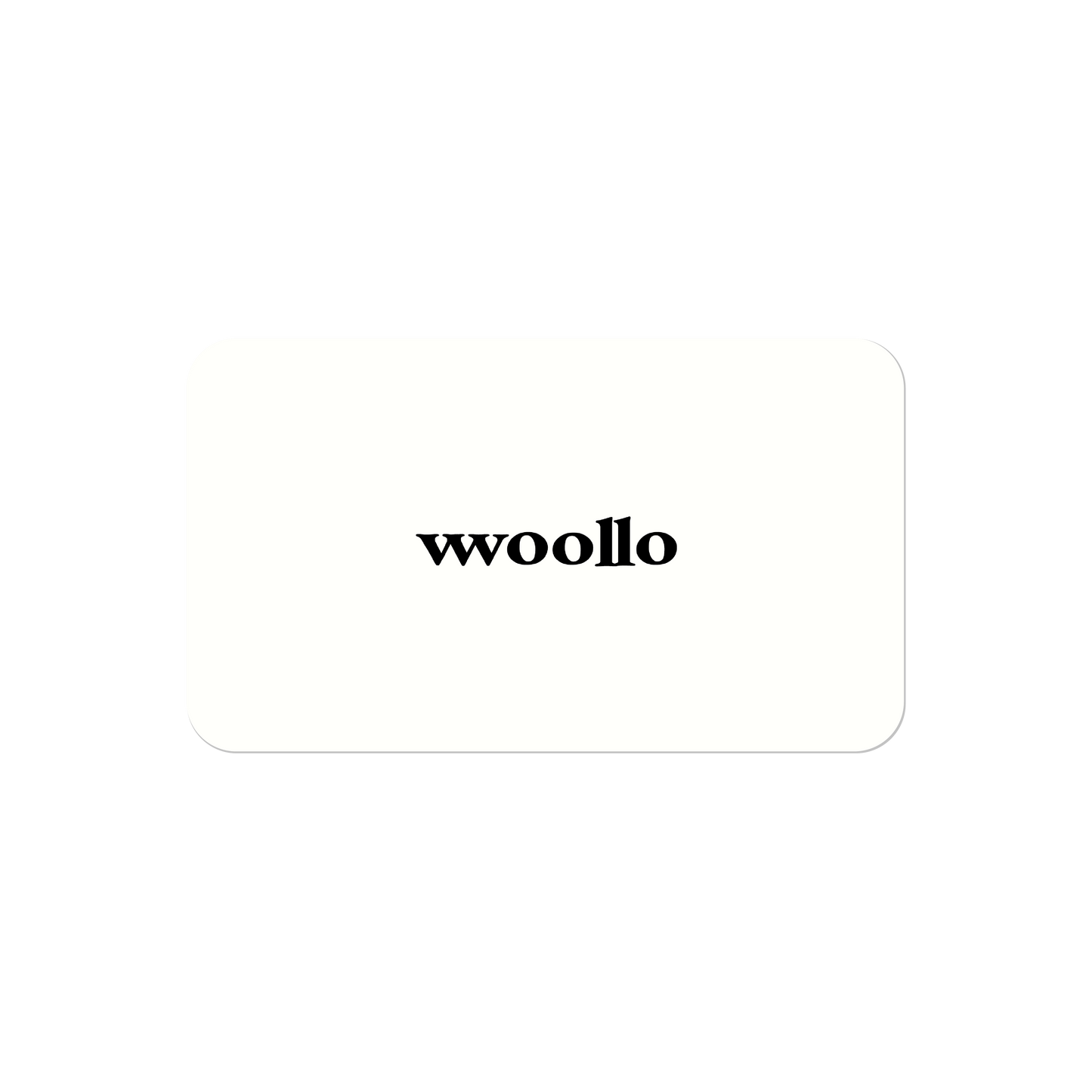 GIFT CARD - vwoollo