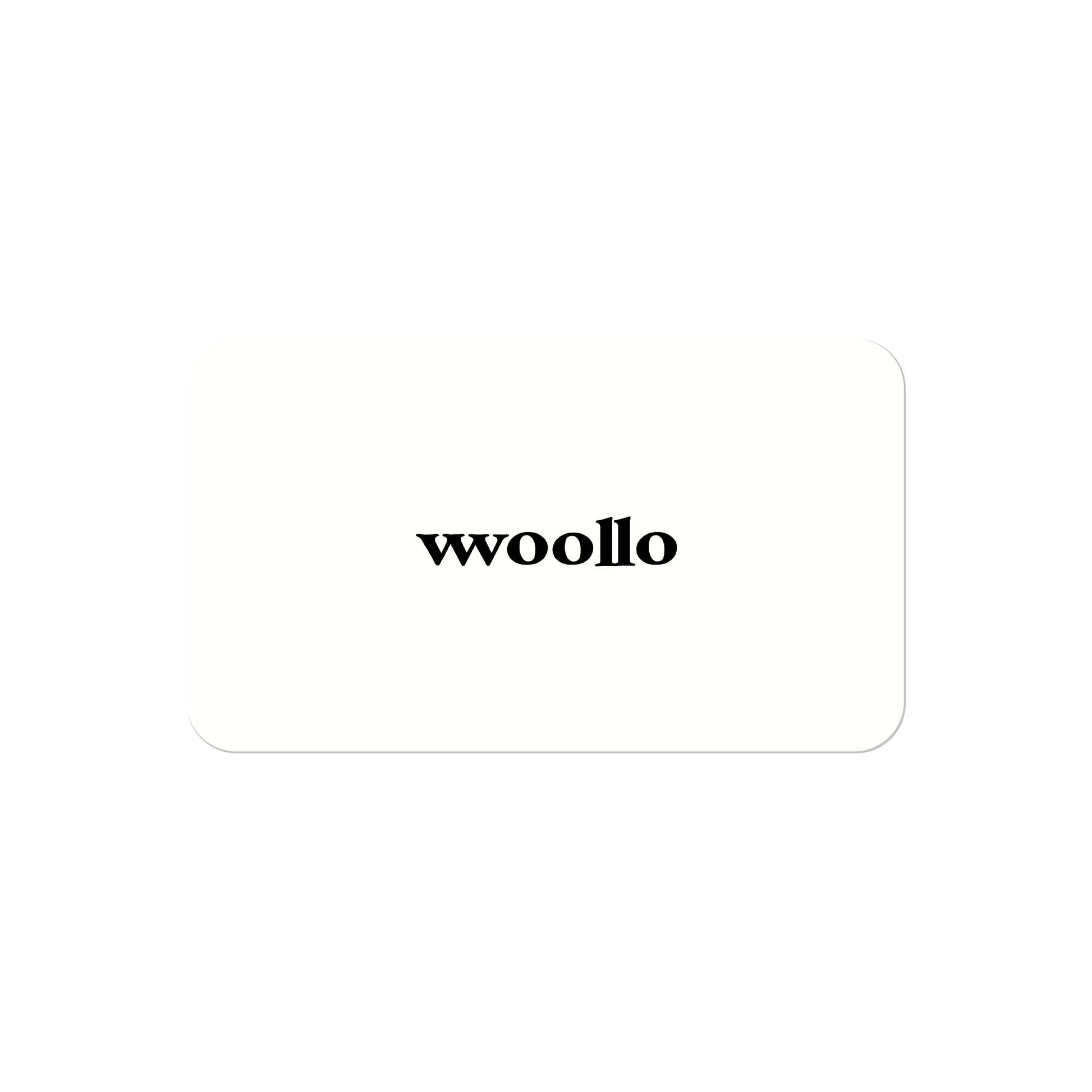 GIFT CARD - vwoollo