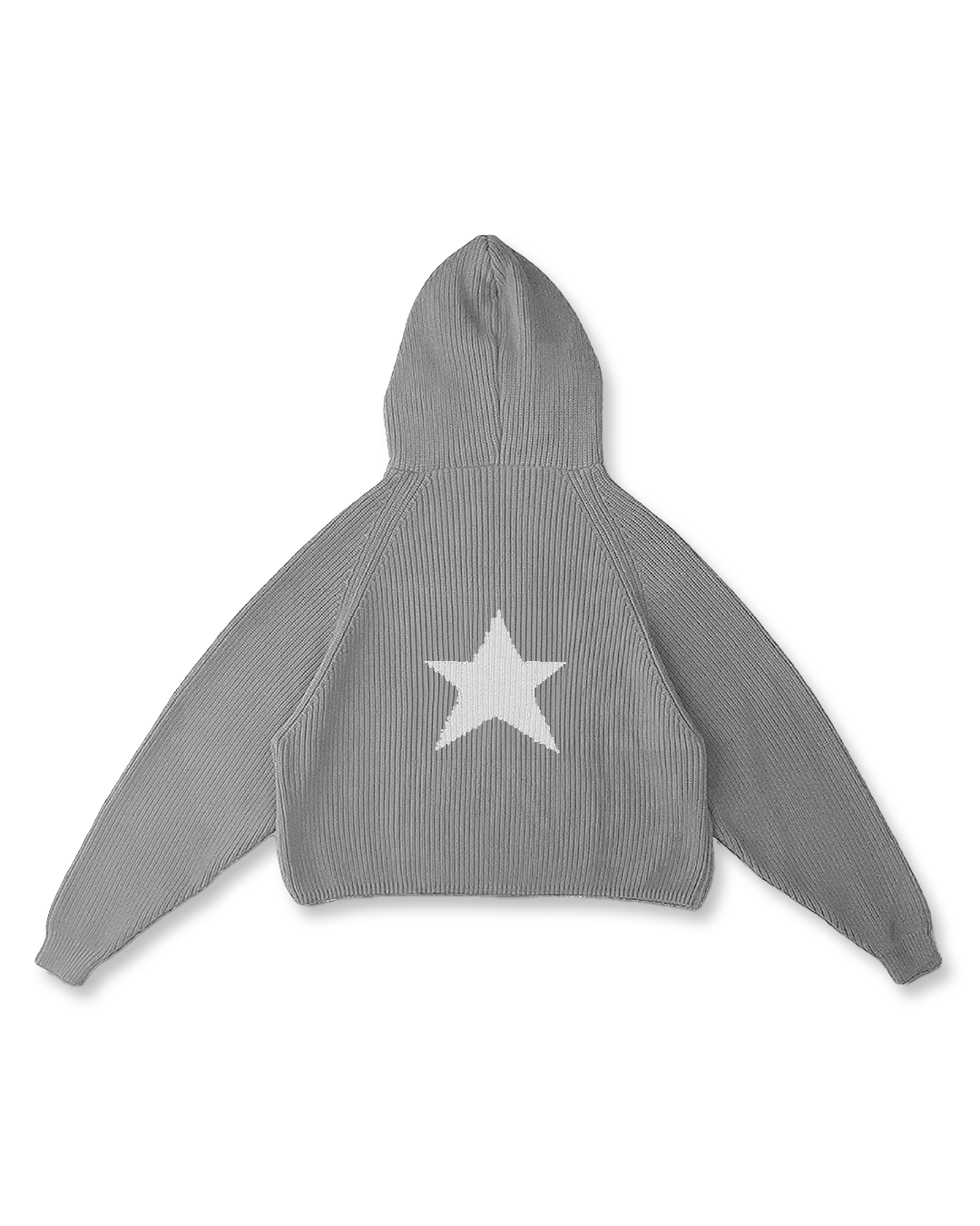 STAR KNIT HOODIE - vwoollo