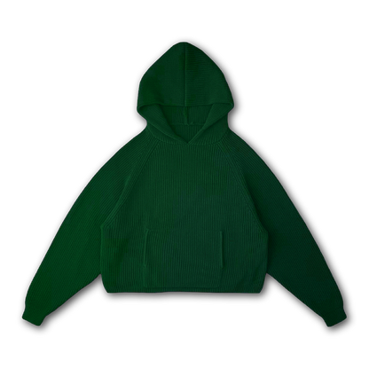 KNIT HOODIE