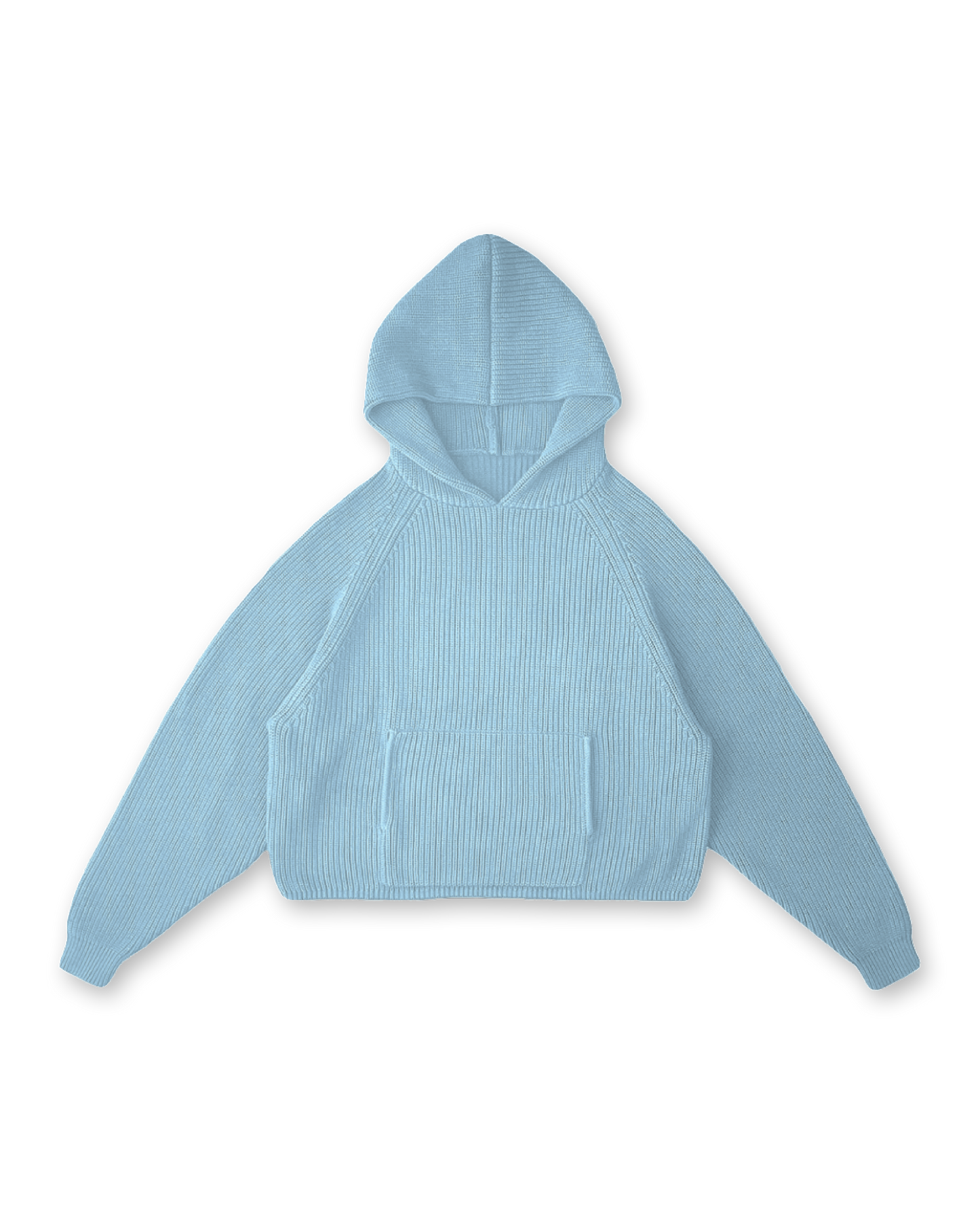 KNIT HOODIE - vwoollo