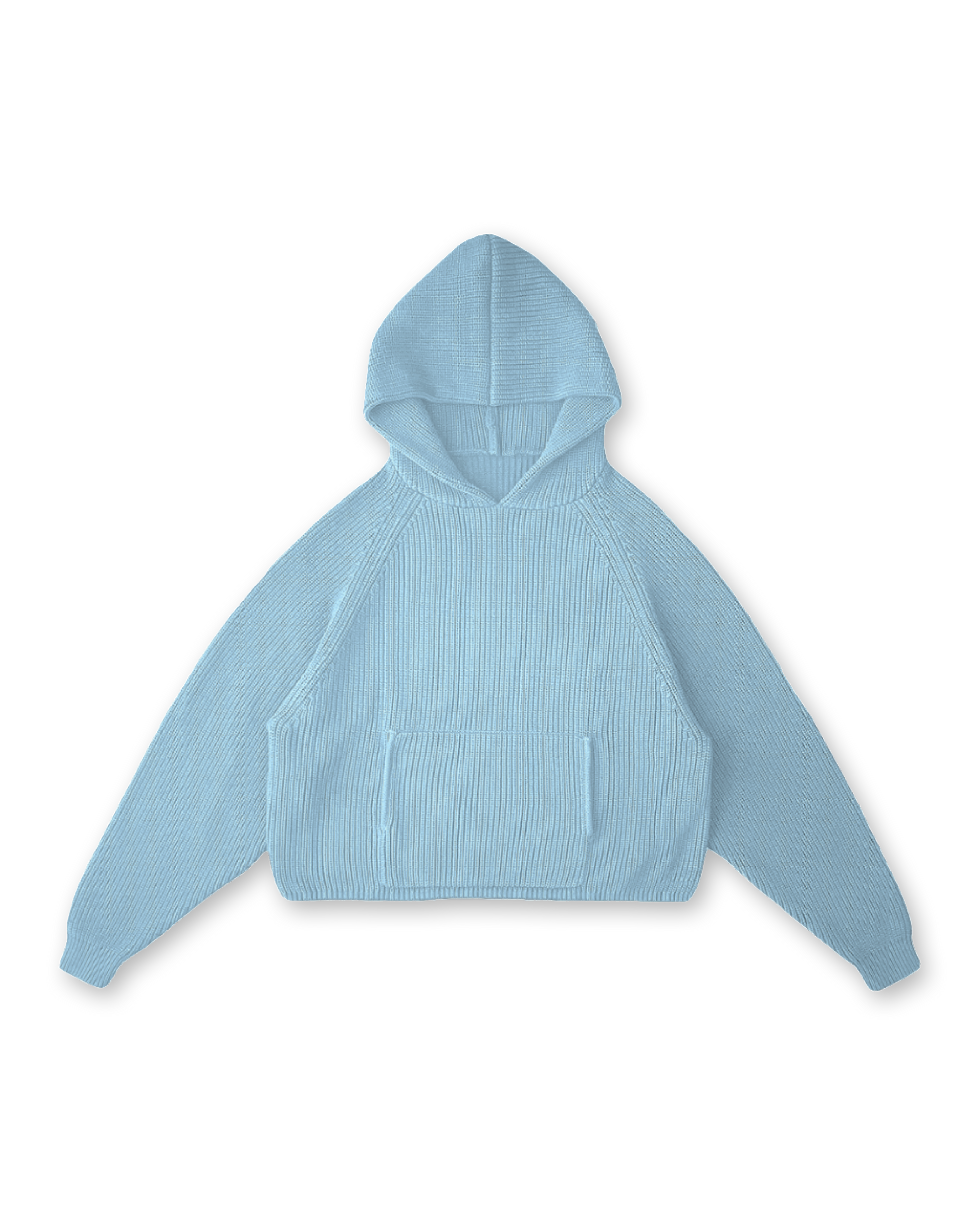 KNIT HOODIE - vwoollo
