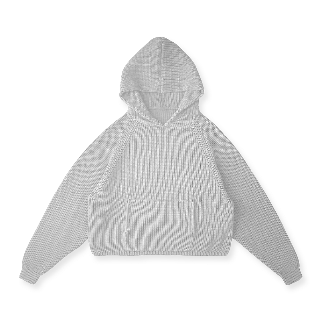 HEART KNIT HOODIE - vwoollo