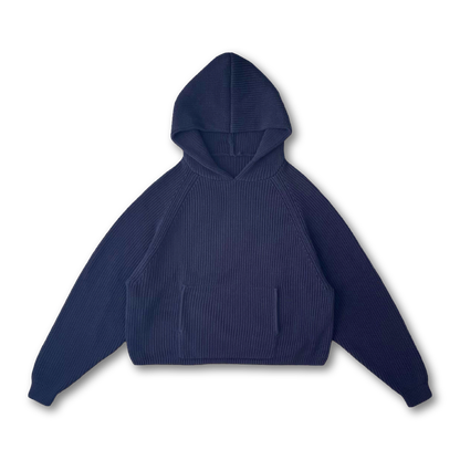 STAR KNIT HOODIE - vwoollo