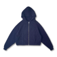 [PRE-ODER] STAR KNIT ZIP-UP HOODIE - VWOOLLO