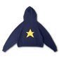[PRE-ODER] STAR KNIT ZIP-UP HOODIE - VWOOLLO