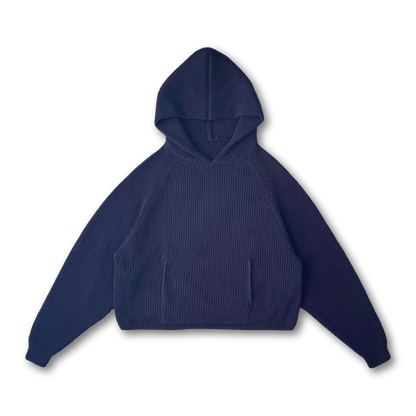 STAR KNIT HOODIE - vwoollo