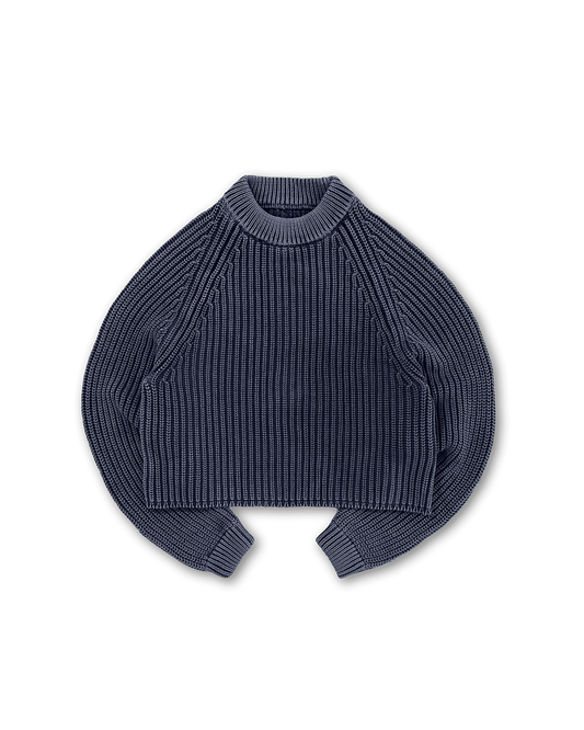 ‎HEAVY KNIT SWEATER - vwoollo