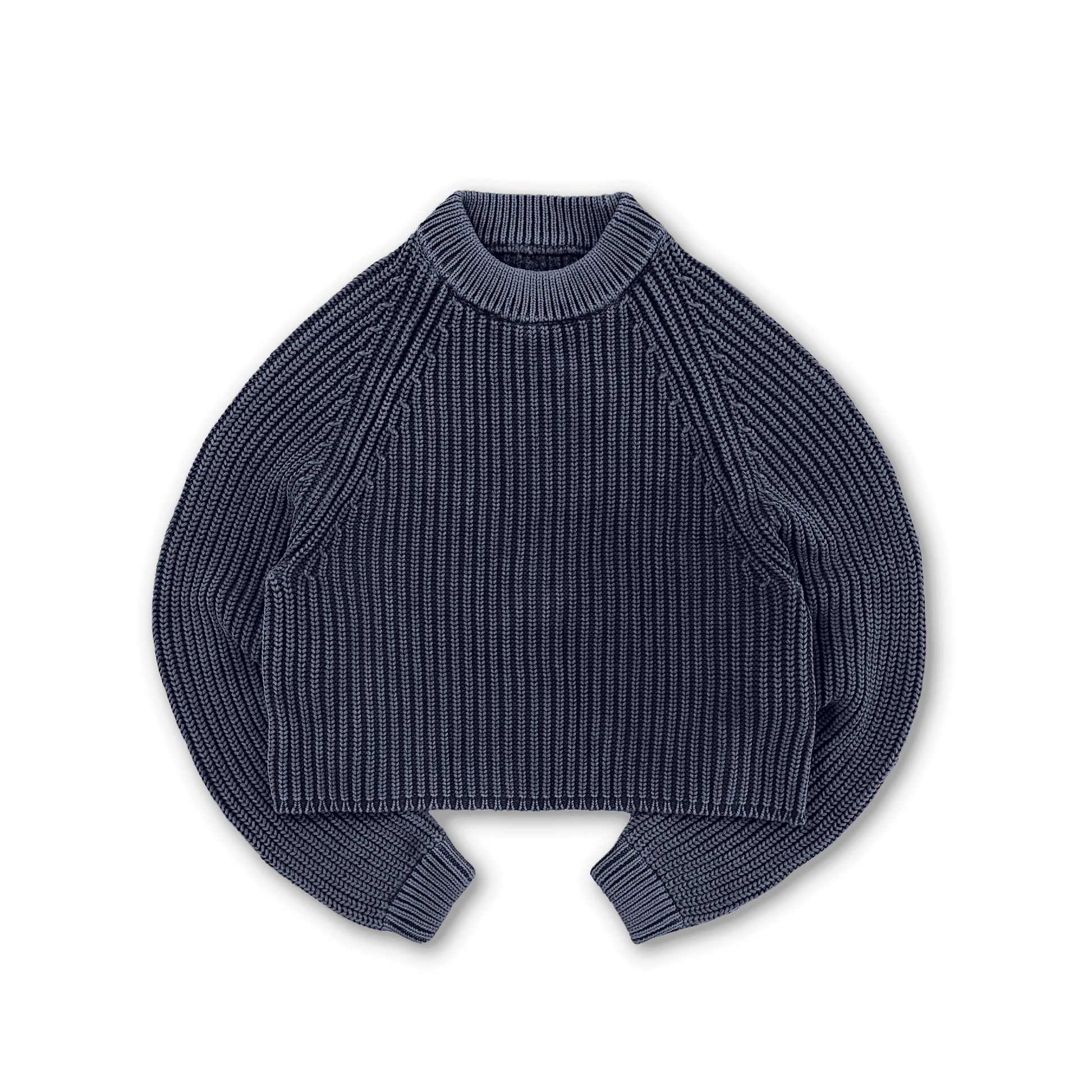 ‎HEAVY KNIT SWEATER - vwoollo