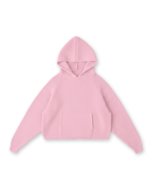 KNIT HOODIE