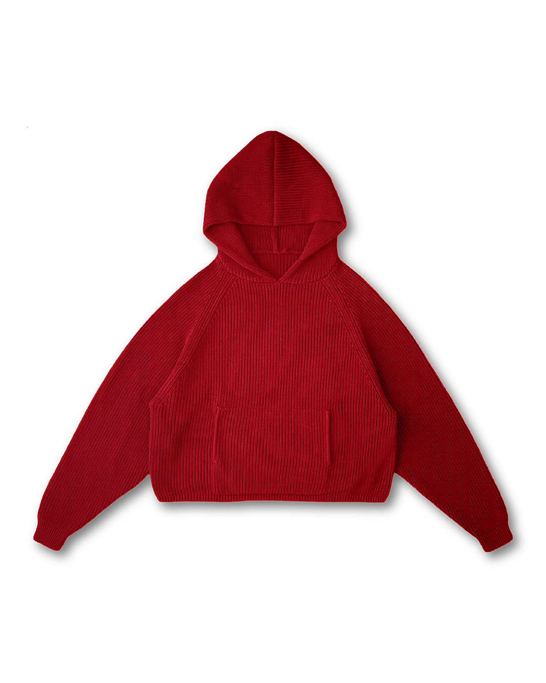 KNIT HOODIE - vwoollo