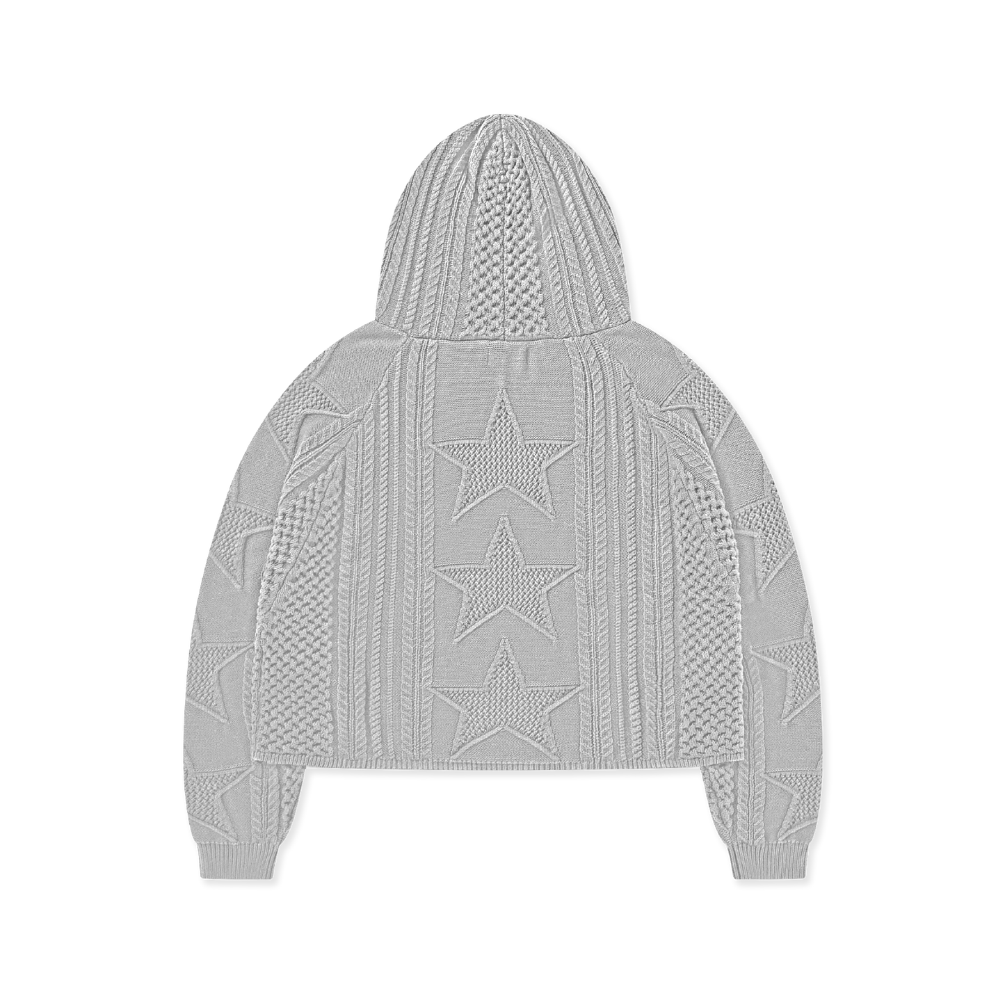 STELLAR KNIT HOODIE - vwoollo