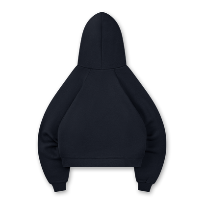 STAR BUTTON HOODIE - vwoollo